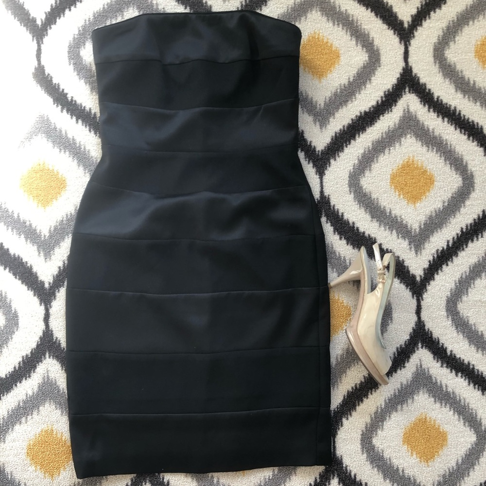 Sexy size 0 black formal dress